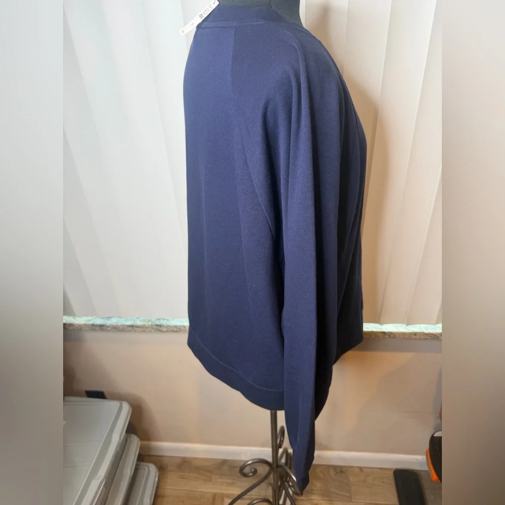 TALBOTS BLOUSON SLEEVE DOG DAYS SWEATSHIRT SIZE XL NEW